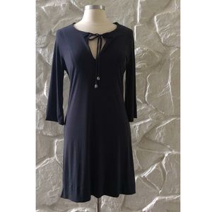 Julian Chang Gray Midi Dress